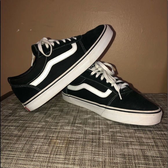 vans old skool black mens size 9